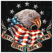 Charger l'image dans la galerie, Aigle - diamant rond complet - 40x40cm