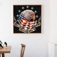 Charger l'image dans la galerie, Aigle - diamant rond complet - 40x40cm