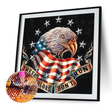 Charger l'image dans la galerie, Aigle - diamant rond complet - 40x40cm