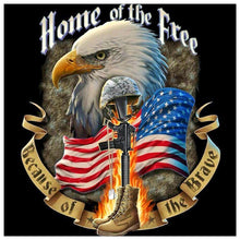 Charger l'image dans la galerie, Aigle - diamant rond complet - 40x40cm