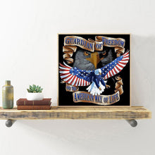 Charger l'image dans la galerie, Aigle - diamant rond complet - 40x40cm