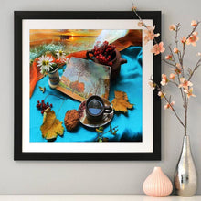 Charger l'image dans la galerie, Café - diamant rond complet - 30x30cm