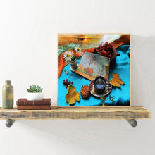 Charger l'image dans la galerie, Café - diamant rond complet - 30x30cm