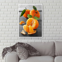 Charger l'image dans la galerie, Orange - diamant rond complet - 30x40cm