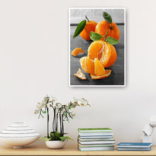 Charger l'image dans la galerie, Orange - diamant rond complet - 30x40cm