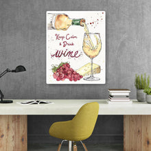 Charger l'image dans la galerie, Verre à vin - diamant rond complet - 30x40cm