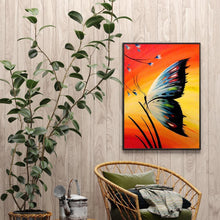 Charger l'image dans la galerie, Papillon - diamant rond complet - 30x40cm