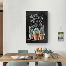 Charger l'image dans la galerie, Lettres - diamant rond complet - 30x40cm