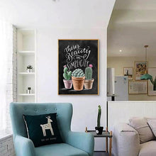 Charger l'image dans la galerie, Lettres - diamant rond complet - 30x40cm