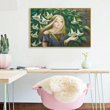 Charger l'image dans la galerie, Figure - diamant rond complet - 40x30cm