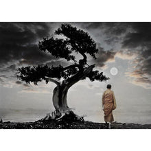 Charger l'image dans la galerie, Figure - diamant rond complet - 40x30cm