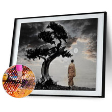 Charger l'image dans la galerie, Figure - diamant rond complet - 40x30cm