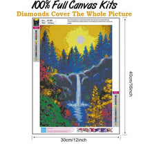 Charger l'image dans la galerie, Fantasy nature - diamant rond complet - 30x40cm