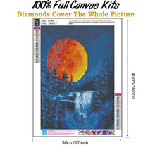 Charger l'image dans la galerie, Fantasy nature - diamant rond complet - 30x40cm