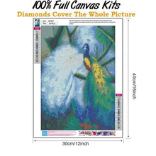 Charger l'image dans la galerie, Peau de peau seigneurie - diamant rond complet - 30x40cm