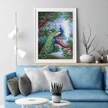 Charger l'image dans la galerie, Peau de peau seigneurie - diamant rond complet - 30x40cm