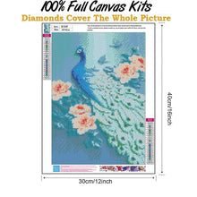 Charger l'image dans la galerie, Peau de peau seigneurie - diamant rond complet - 30x40cm