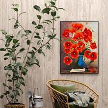 Charger l'image dans la galerie, Fleurs de fleur - diamant rond complet - 30x40cm