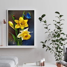 Charger l'image dans la galerie, Fleurs de fleur - diamant rond complet - 30x40cm