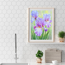 Charger l'image dans la galerie, Fleurs de fleur - diamant rond complet - 30x40cm