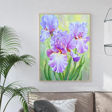 Charger l'image dans la galerie, Fleurs de fleur - diamant rond complet - 30x40cm
