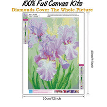 Charger l'image dans la galerie, Fleurs de fleur - diamant rond complet - 30x40cm