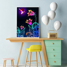 Charger l'image dans la galerie, Fleurs de fleur - diamant rond complet - 30x40cm