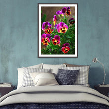 Charger l'image dans la galerie, Fleurs de fleur - diamant rond complet - 30x40cm