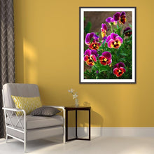 Charger l'image dans la galerie, Fleurs de fleur - diamant rond complet - 30x40cm