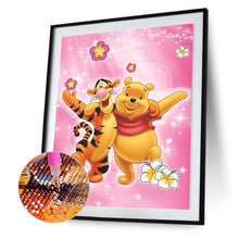 Charger l'image dans la galerie, Ours - diamant rond complet - 30x40cm