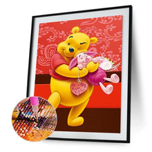 Charger l'image dans la galerie, Ours - diamant rond complet - 30x40cm