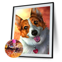 Charger l'image dans la galerie, Ensemble de chien coquin - diamant rond complet - 30x40cm