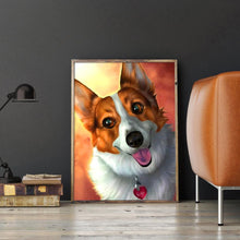Charger l'image dans la galerie, Ensemble de chien coquin - diamant rond complet - 30x40cm
