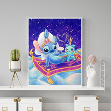 Charger l'image dans la galerie, Poupée de dessin animé - diamant rond complet - 40x50cm