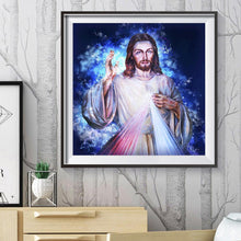 Charger l'image dans la galerie, Homme - diamant rond complet - 40x40cm