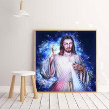 Charger l'image dans la galerie, Homme - diamant rond complet - 40x40cm