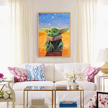 Charger l'image dans la galerie, Pauvre monstre - diamant rond complet - 30x40cm