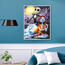 Charger l'image dans la galerie, Cauchemar avant Noël - diamant rond complet - 40x50cm