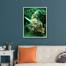 Charger l'image dans la galerie, Rôle de film yoda - diamant rond complet - 40x50cm