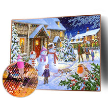 Charger l'image dans la galerie, Noël - diamant rond complet - 50x40cm