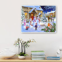 Charger l'image dans la galerie, Noël - diamant rond complet - 50x40cm