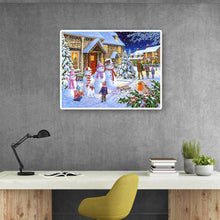 Charger l'image dans la galerie, Noël - diamant rond complet - 50x40cm