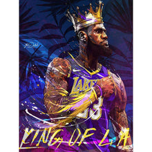 Charger l'image dans la galerie, Joueur de basket-ball - diamant rond complet - 30x40cm