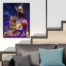 Charger l'image dans la galerie, Joueur de basket-ball - diamant rond complet - 30x40cm