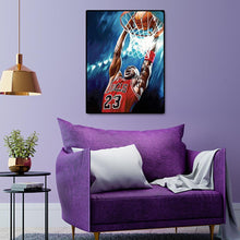 Charger l'image dans la galerie, Joueur de basket-ball - diamant rond complet - 30x40cm