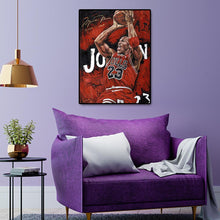 Charger l'image dans la galerie, Joueur de basket-ball - diamant rond complet - 30x40cm