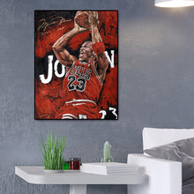 Charger l'image dans la galerie, Joueur de basket-ball - diamant rond complet - 30x40cm