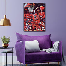 Charger l'image dans la galerie, Joueur de basket-ball - diamant rond complet - 30x40cm