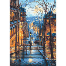 Charger l'image dans la galerie, Rue - diamant rond complet - 30x40cm