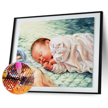 Charger l'image dans la galerie, Enfants - diamant rond complet - 40x30cm